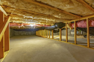 insulated crawl space
